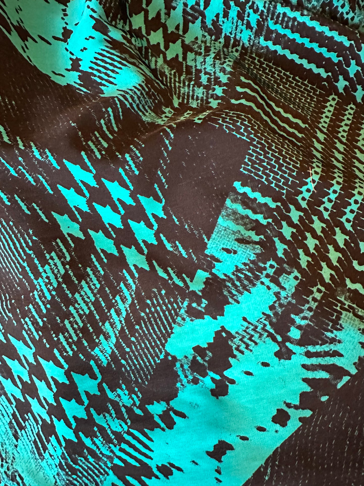 Black and Aqua Tribal