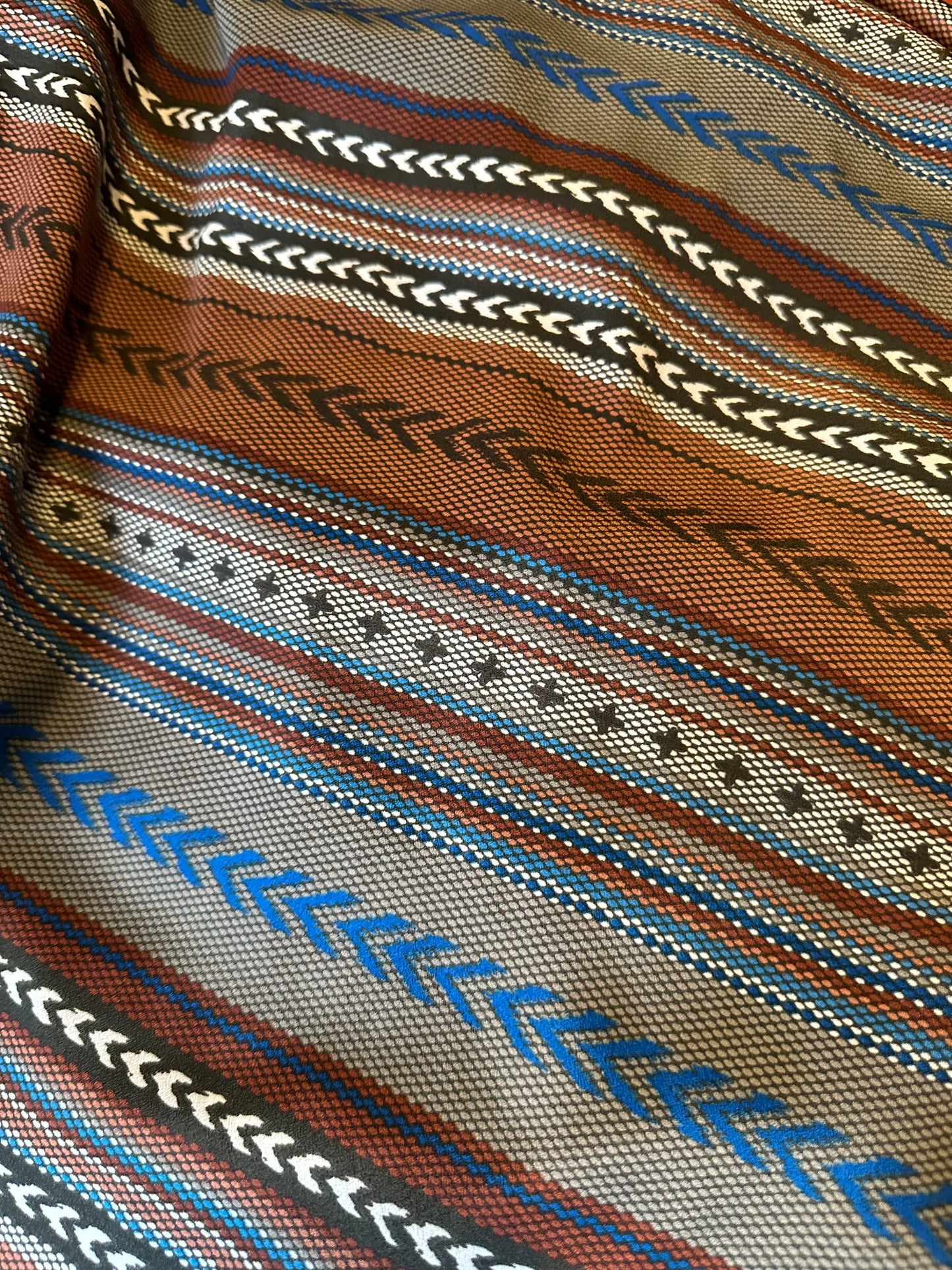 Brown Tribal Stripe