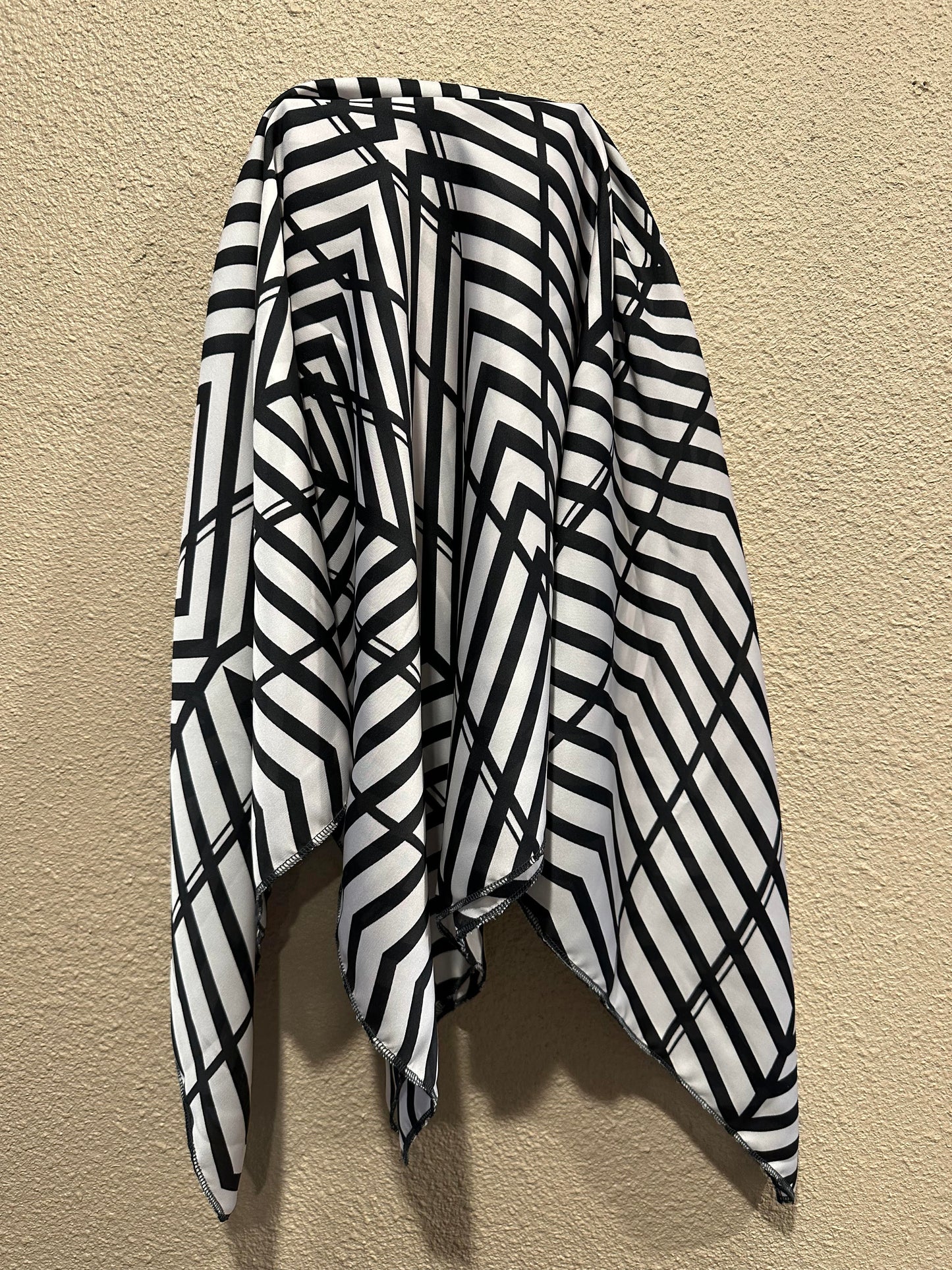 Black and white abstract