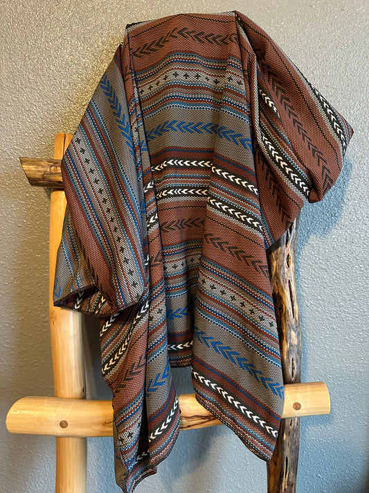 Brown Tribal Stripe