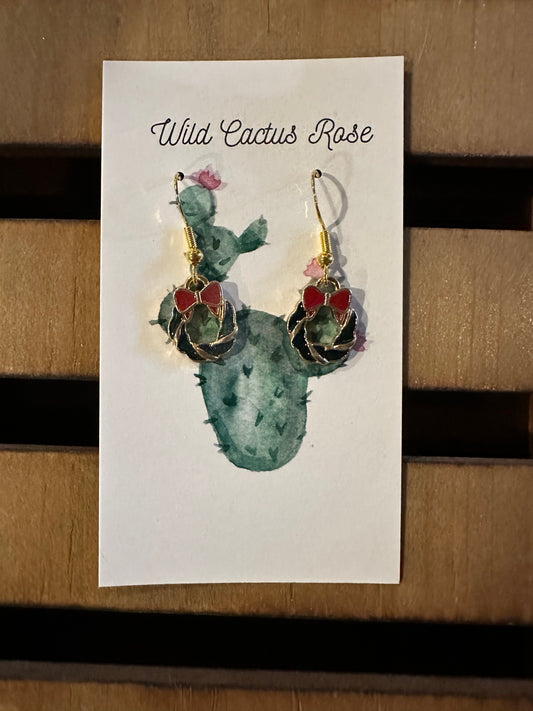 Christmas Wreath Earrings