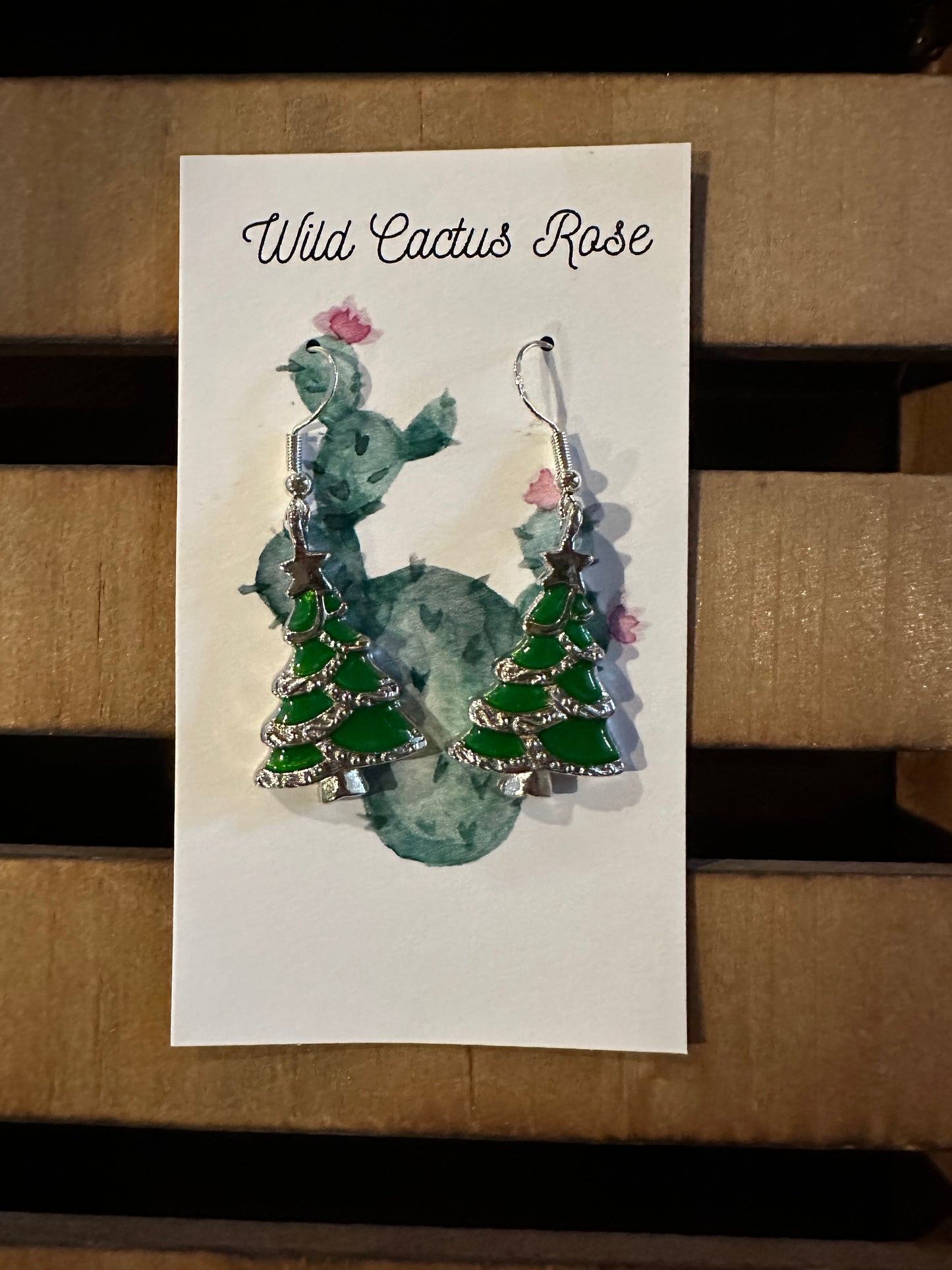 Christmas Tree Earrings